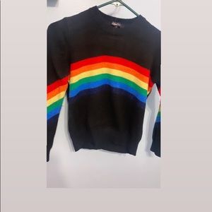 Rainbow sweater